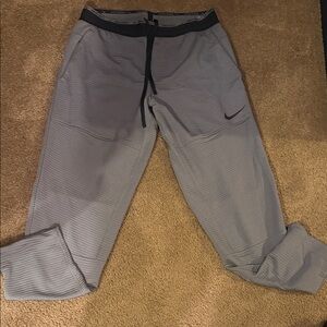 Nike Pro Men's Medium Charcoal Training Lightweight Pants
